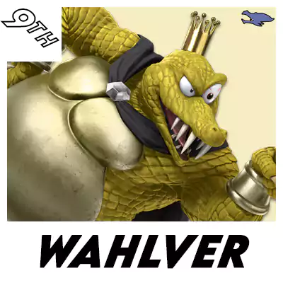 Ninth Place is Wahlver